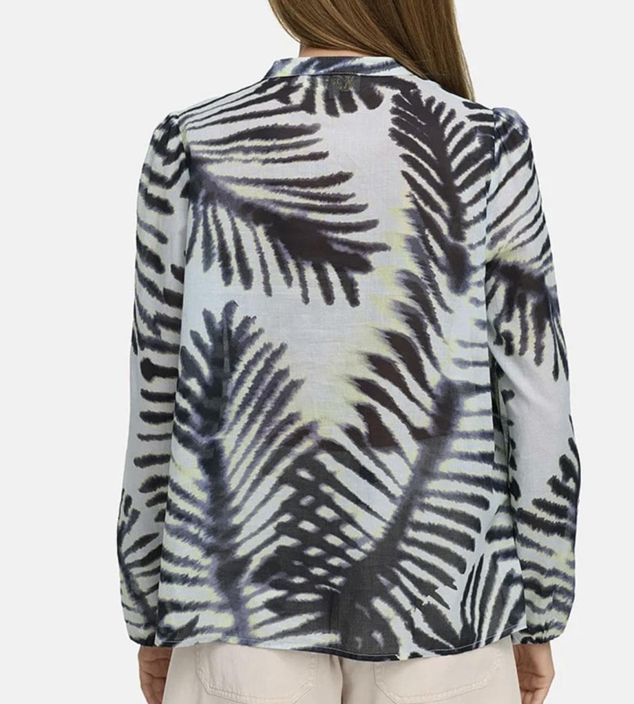 Foto 3 Blusa hojas palmeras