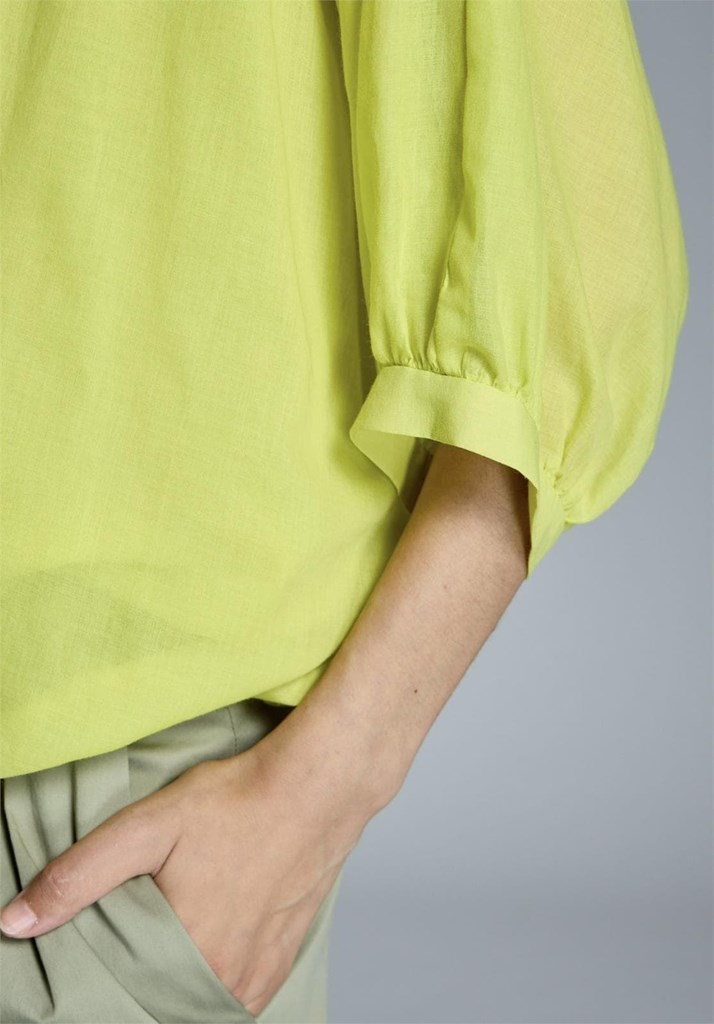Foto 3  Blusa lima manga amplia