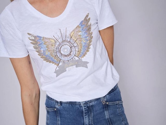 Camiseta alas