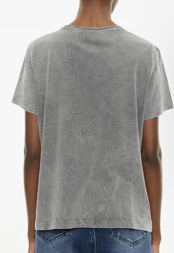 Foto 3 Camiseta Angel gris envejecido