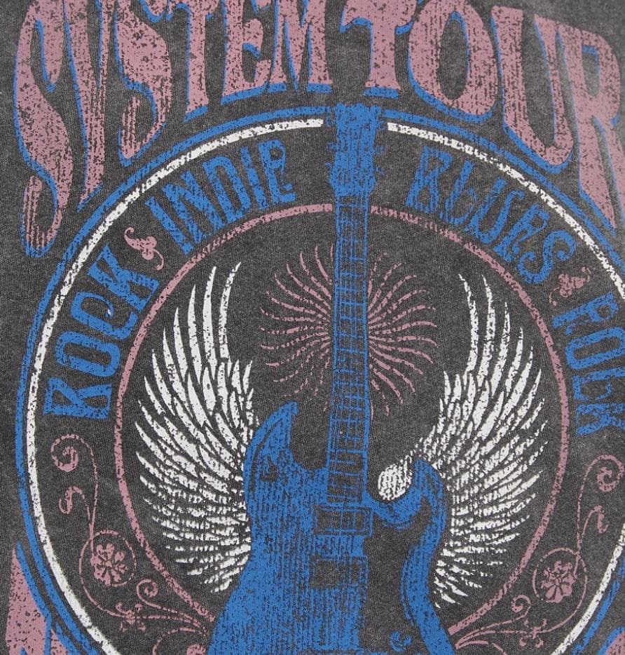 Foto 2 Camiseta guitarra