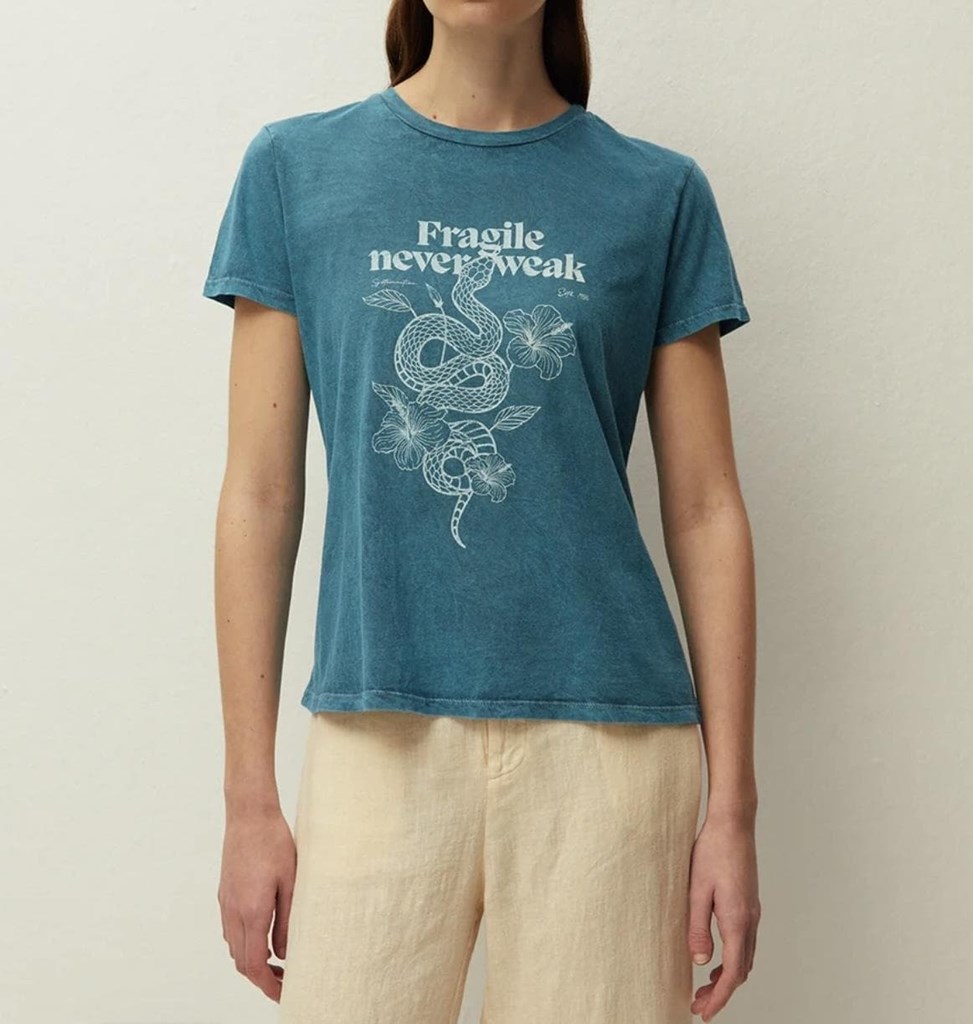 Foto 1 Camiseta print serpiente