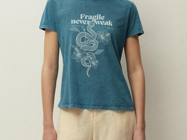 Camiseta print serpiente