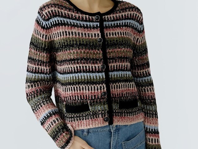 Chaqueta chanel de punto