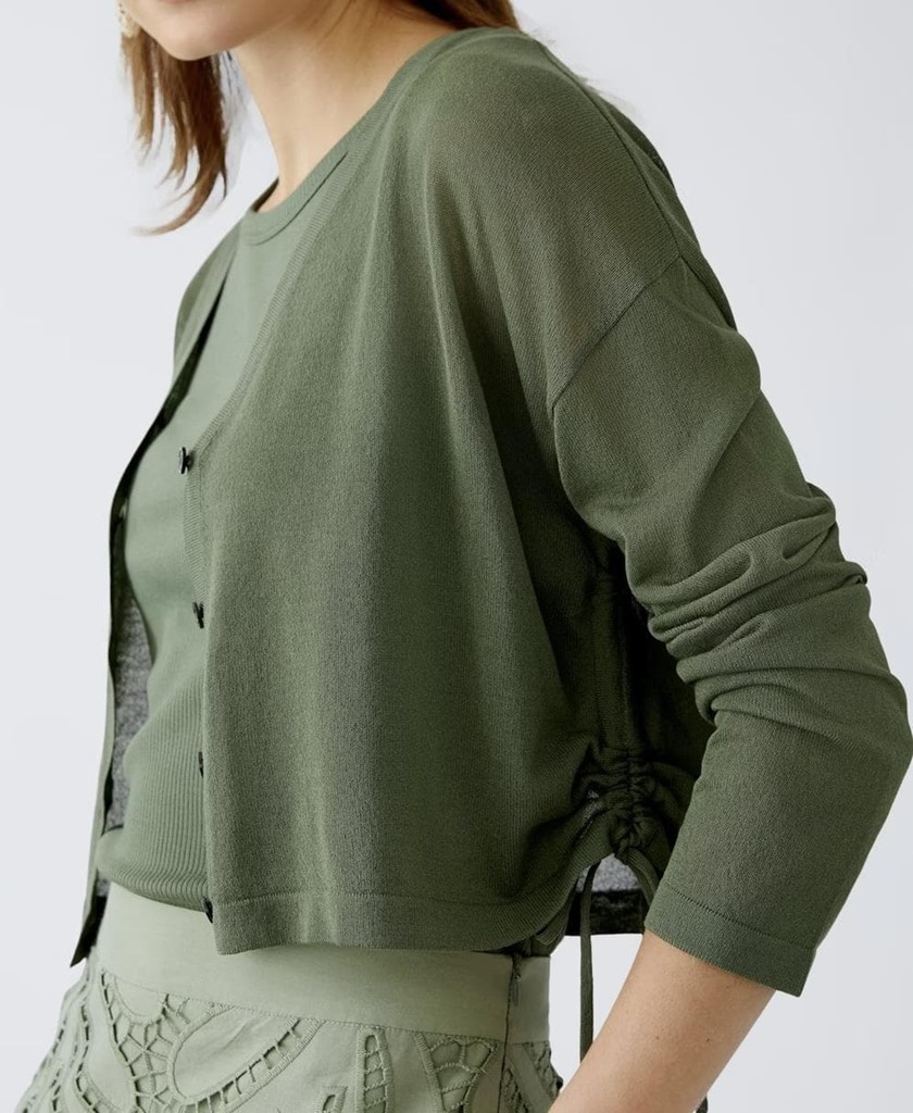 Foto 2 Chaqueta verde cuadrada