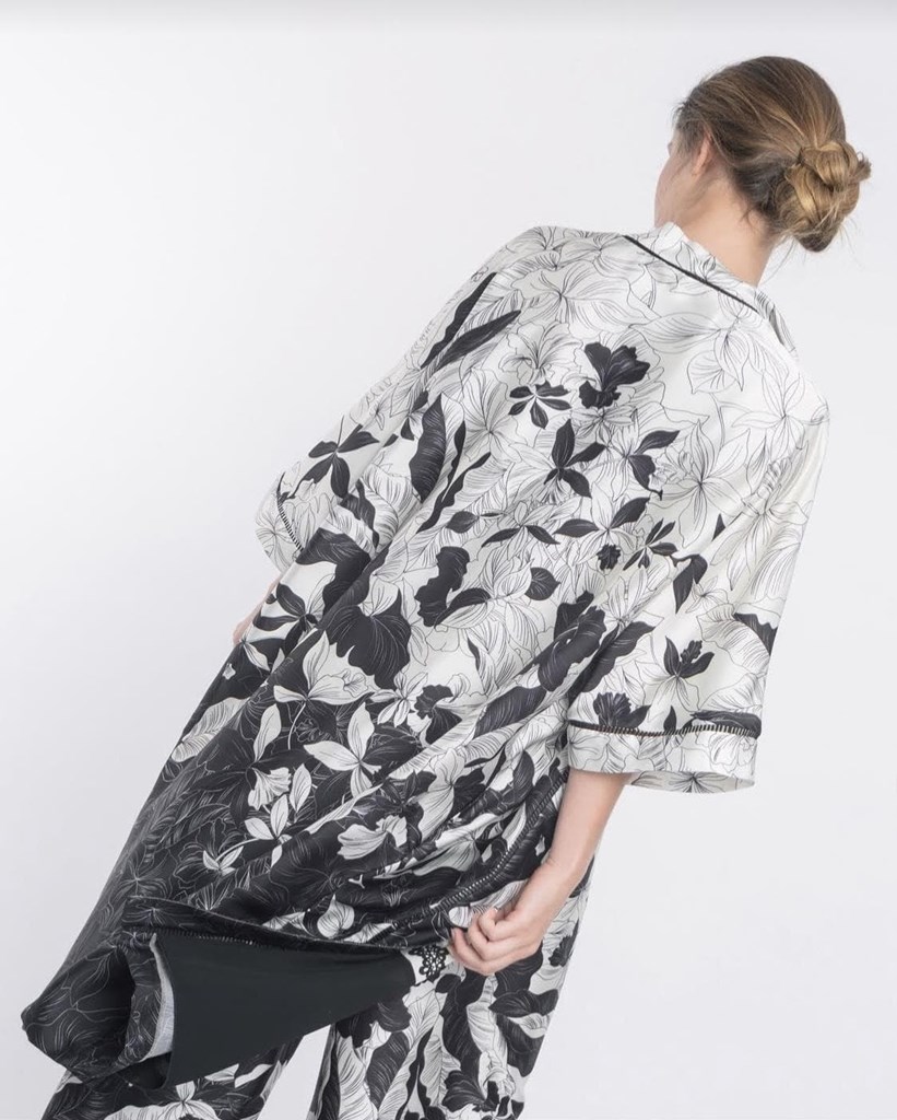 Foto 1 Kimono estampado floral
