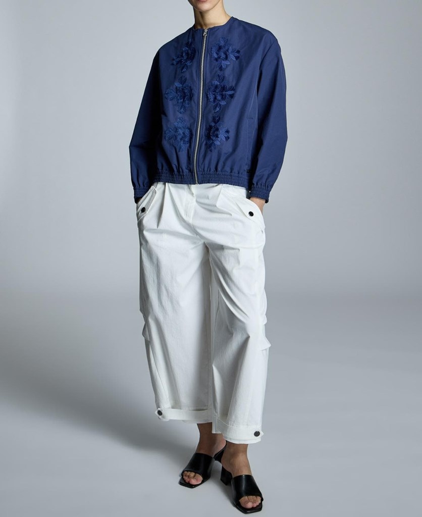 Foto 2 Pantalón cargo blanco