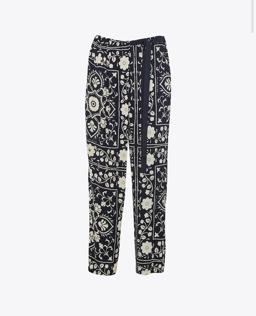 Foto 3 Pantalón con estampado floral.