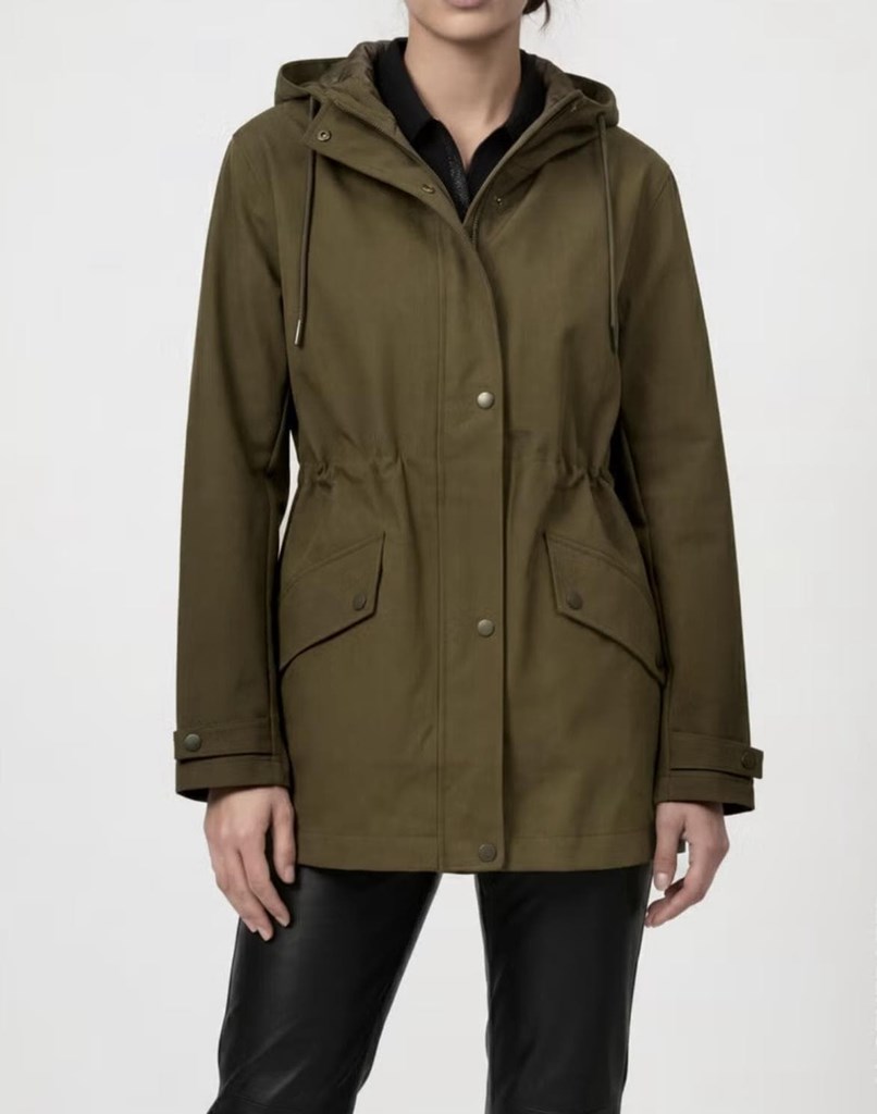 Foto 1 Parka impermeable caqui