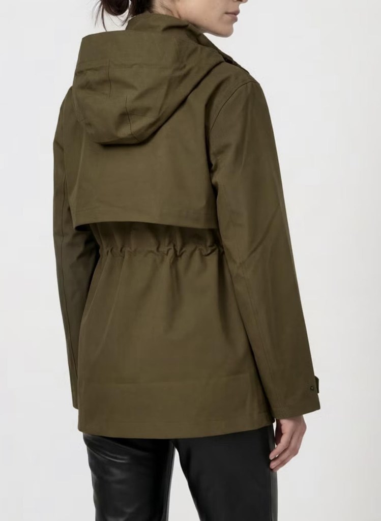 Foto 3 Parka impermeable caqui