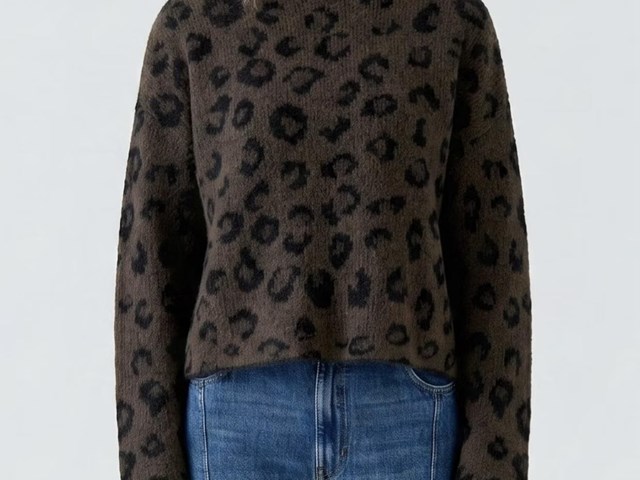Suéter leopardo