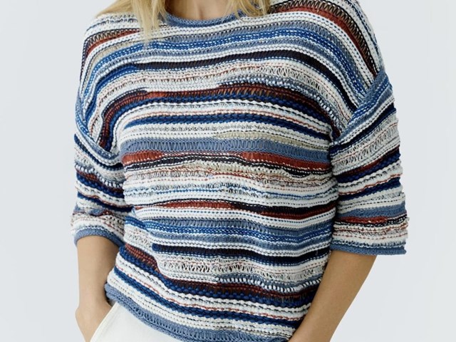 Suéter mezcla hilos