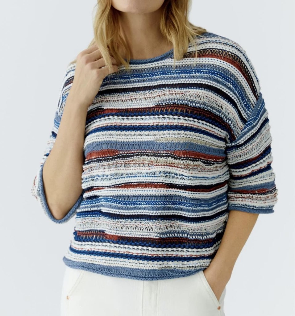 Foto 2 Suéter mezcla hilos