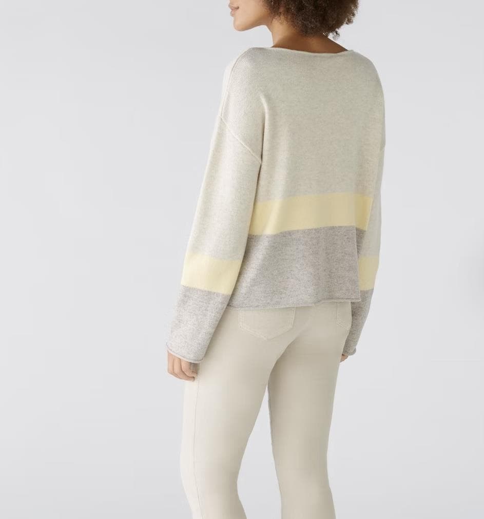 Foto 2 Suéter tricolor suave