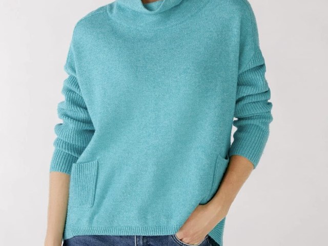 Suéter turquesa 