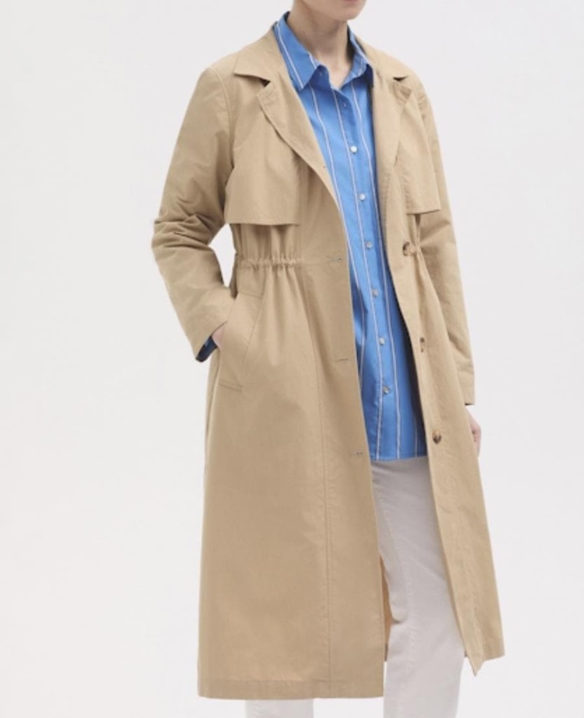 Foto 1 Trench clásico beige