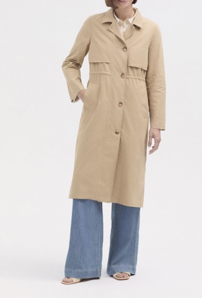 Foto 2 Trench clásico beige