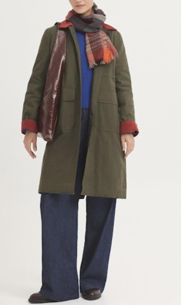 Foto 1 Trench cuello camisero micropana
