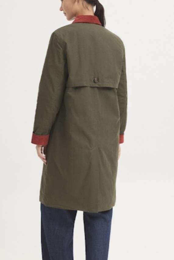 Foto 2 Trench cuello camisero micropana