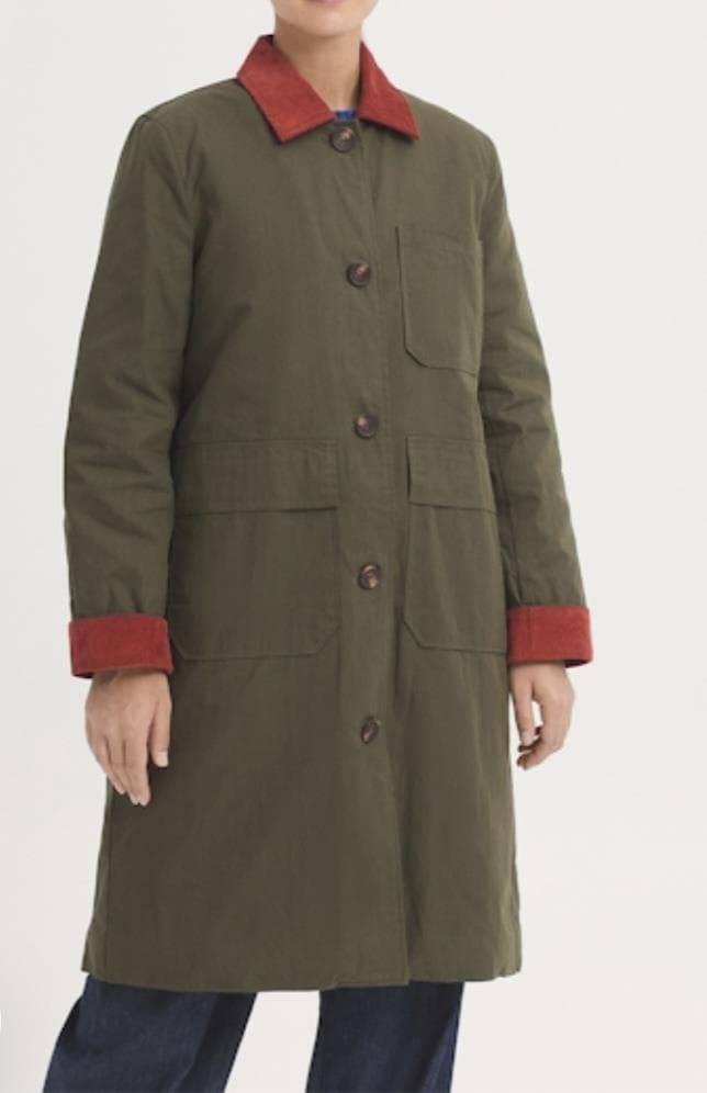 Foto 3 Trench cuello camisero micropana