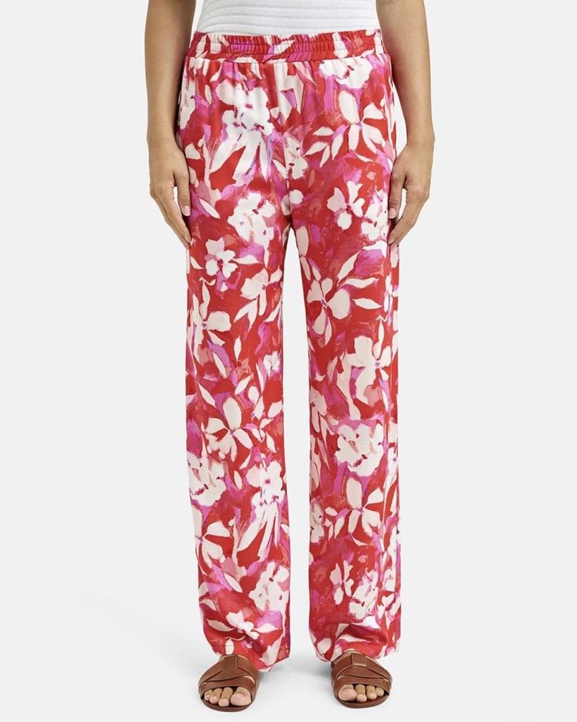 Foto 2 VER 25 Pantalón estampado de flores