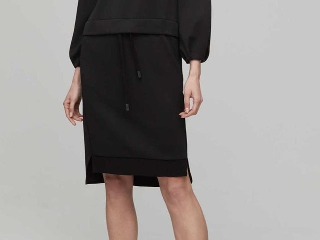 Vestido negro sporty