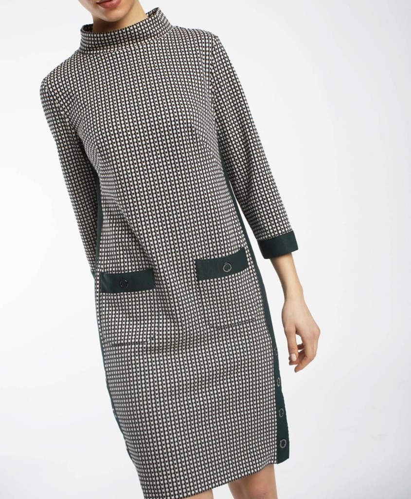 Foto 1 Vestido retro verde